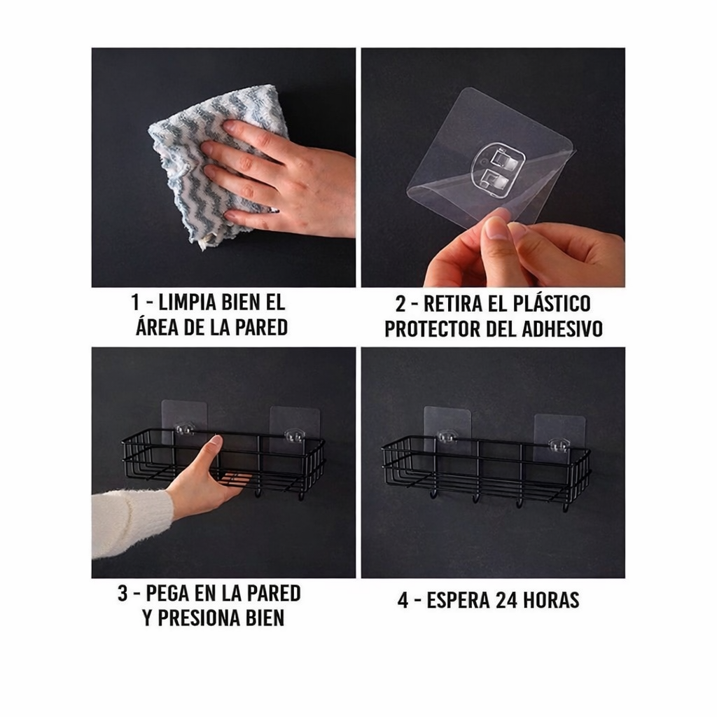 Kit Organizador de Baño de Lujo