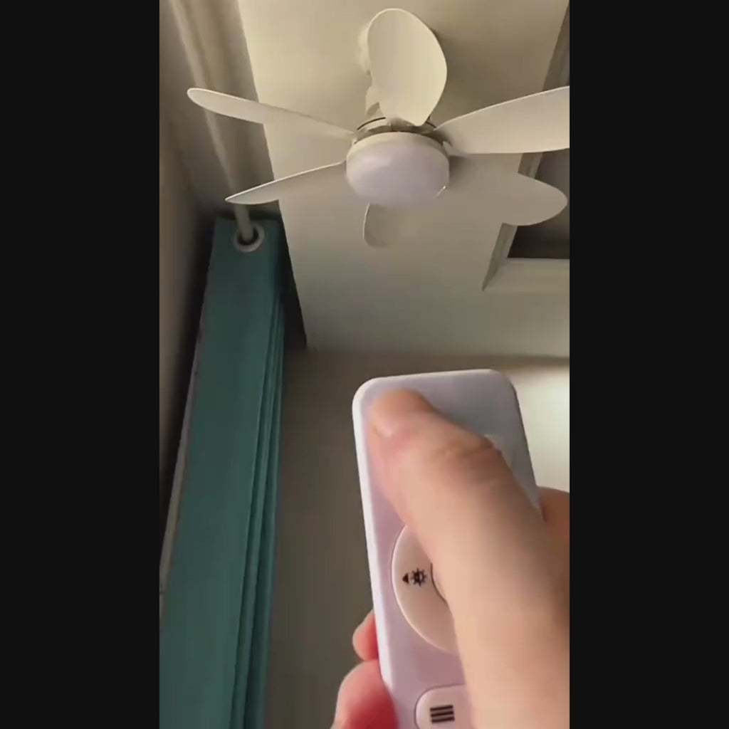 Ventilador con Bombillo LED -  MAX MERCURY