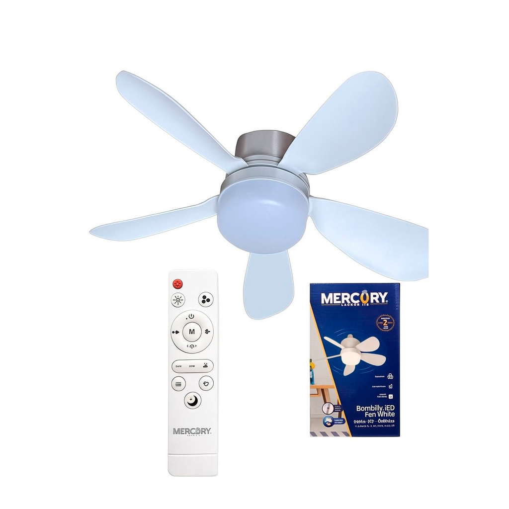 Ventilador con Bombillo LED -  MAX MERCURY